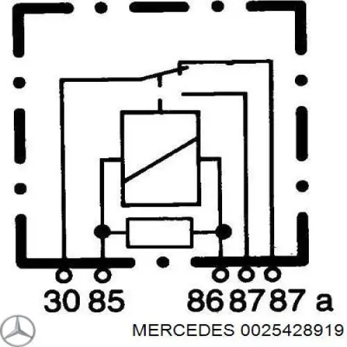  0025428919 Mercedes