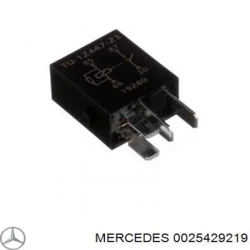 Реле вентилятора 0025429219 Mercedes