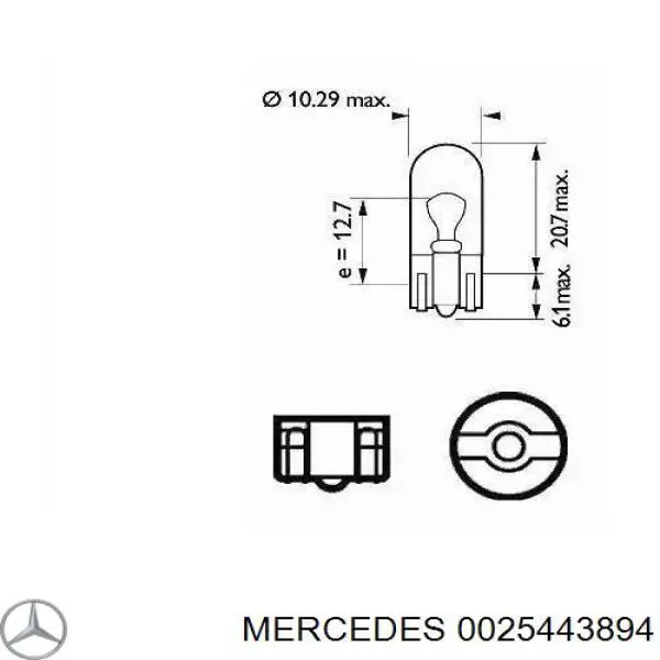  0025443894 Mercedes