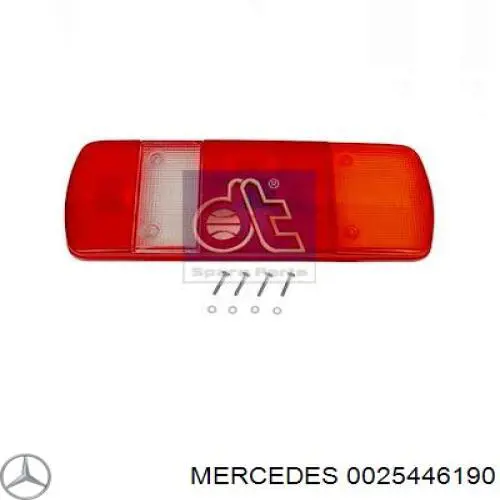 Купити 25441390 Mercedes Скло заднього ліхтаря, лівого