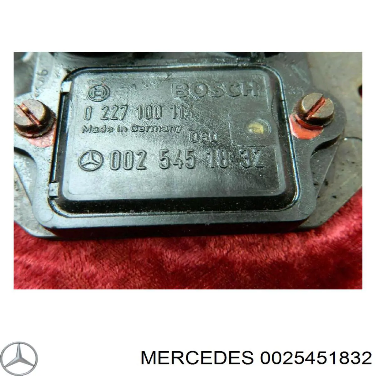 0025451832 Mercedes модуль запалювання, комутатор