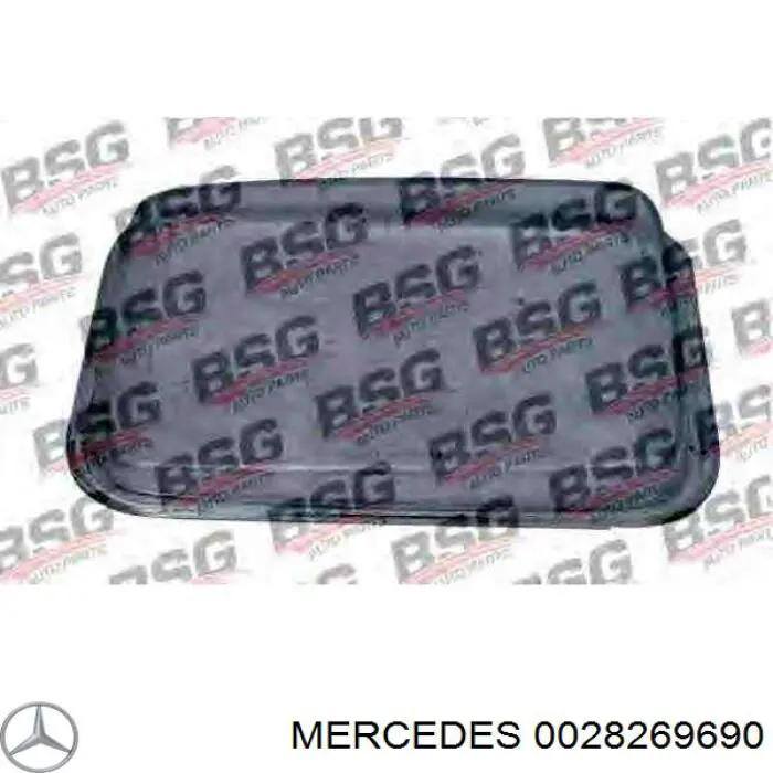 Скло фари лівої Mercedes A002826969064 ціна, від 14.11 USD