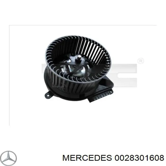0028301608 Mercedes двигун вентилятора пічки (обігрівача салону)