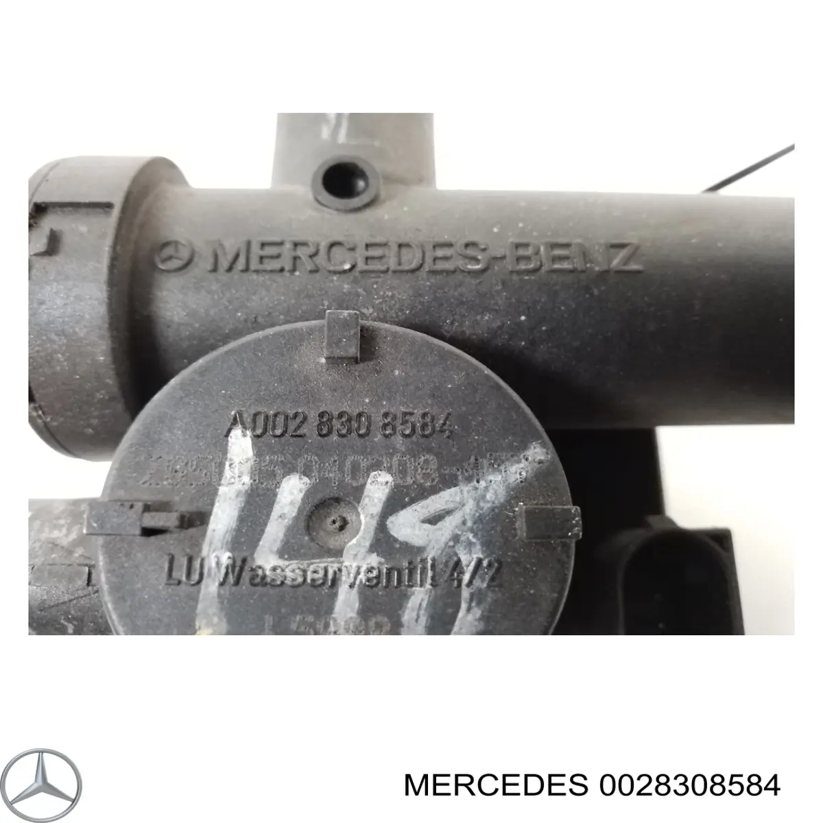 Кран пічки (обігрівача) на Mercedes Vito II 639