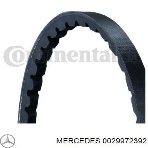 Ремінь приводний, агрегатів 0029972392 Mercedes