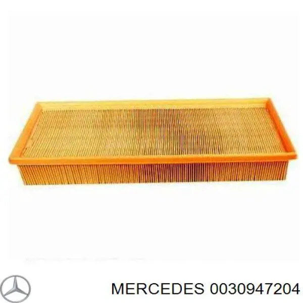 0030947204 Mercedes фільтр повітряний