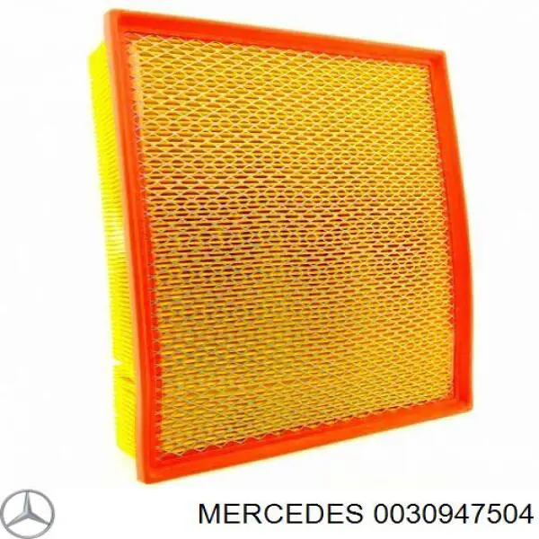 0030947504 Mercedes фільтр повітряний