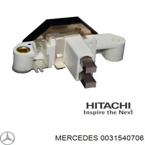 0031540706 Mercedes реле-регулятор генератора, (реле зарядки)