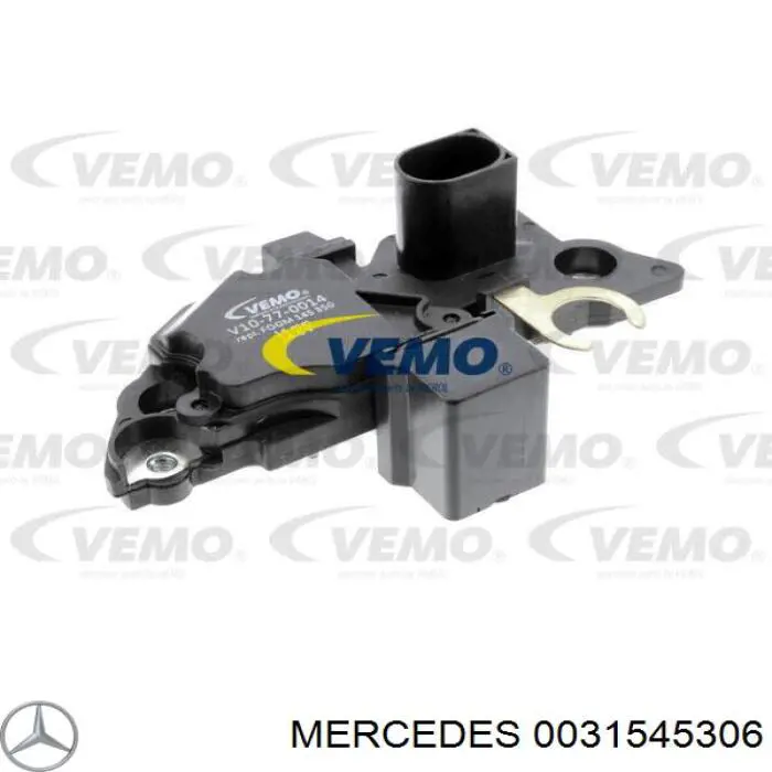 0031545306 Mercedes реле-регулятор генератора, (реле зарядки)