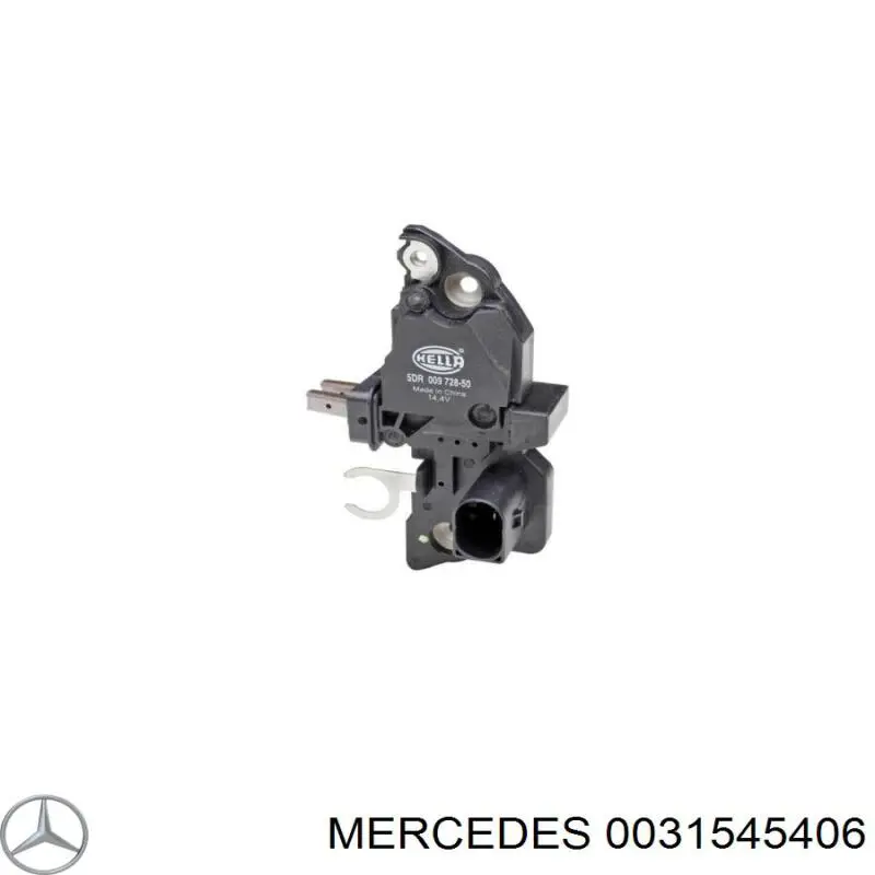 0031545406 Mercedes реле-регулятор генератора, (реле зарядки)