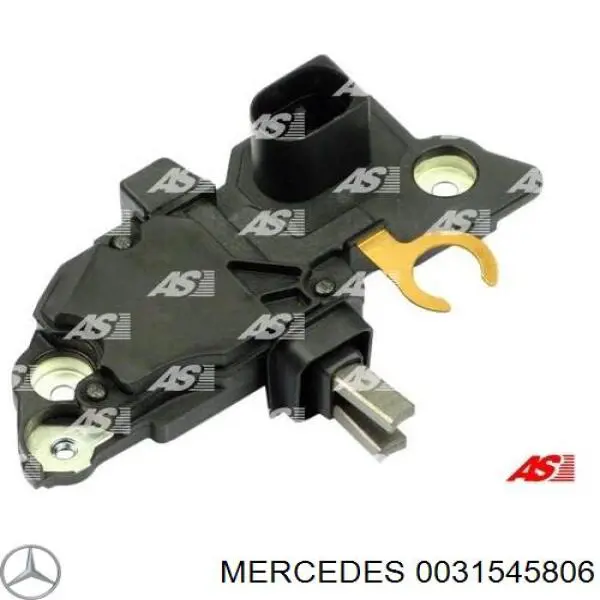 0031545806 Mercedes реле-регулятор генератора, (реле зарядки)