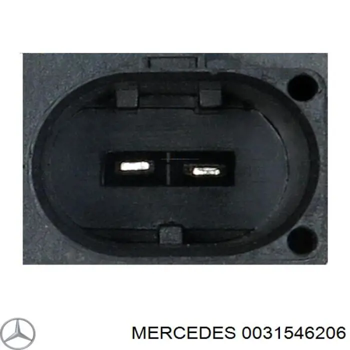 0031546206 Mercedes реле-регулятор генератора, (реле зарядки)