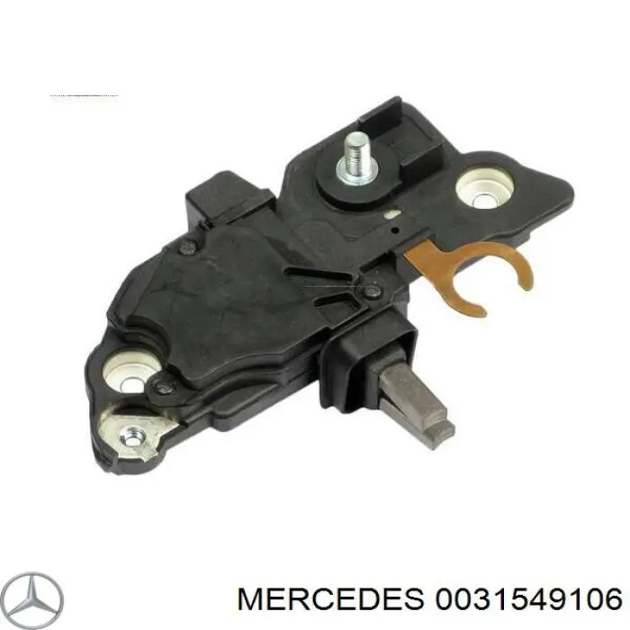 0031549106 Mercedes реле-регулятор генератора, (реле зарядки)