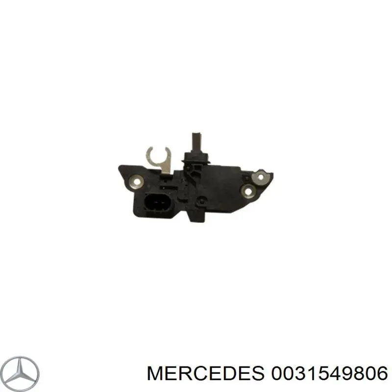 0031549806 Mercedes реле-регулятор генератора, (реле зарядки)