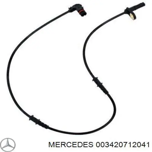 003420712041 Mercedes колодки гальмівні передні, дискові