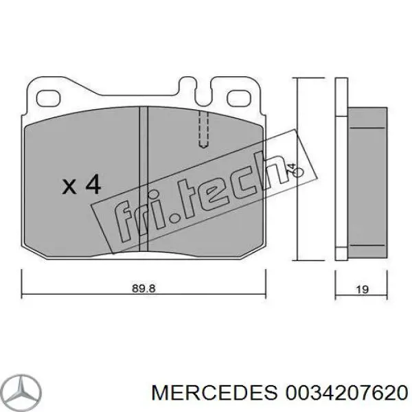  0034207620 Mercedes