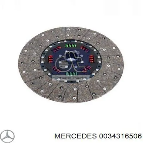  0034316506 Mercedes