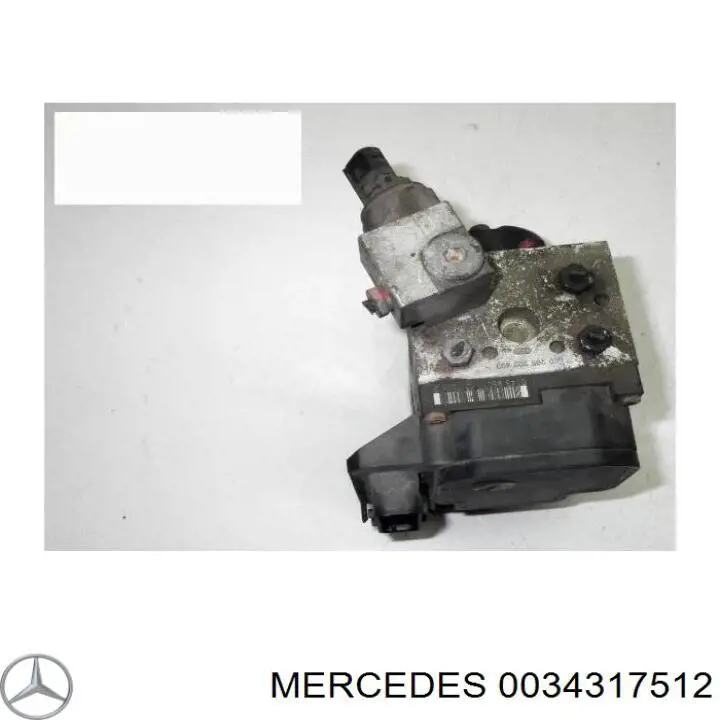 Купити A0034317512 Mercedes Гідроблок АБС