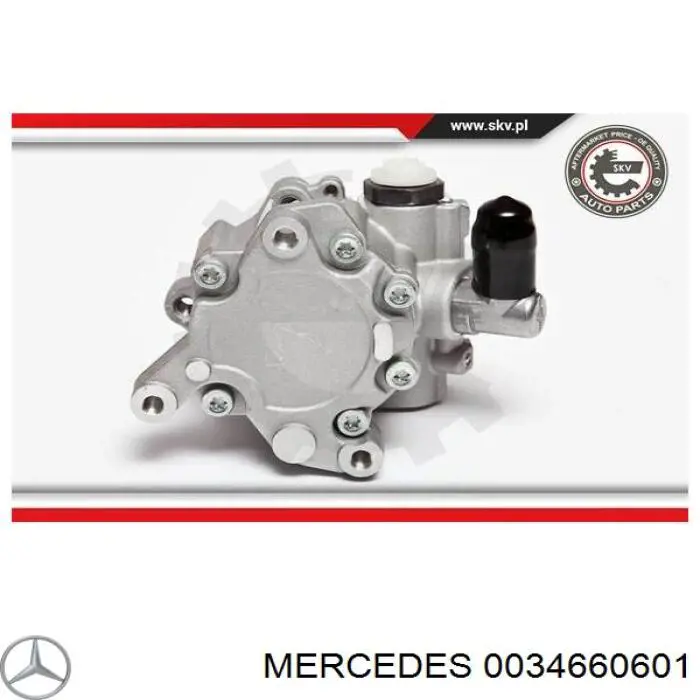 34660601 Mercedes Насос гідропідсилювача