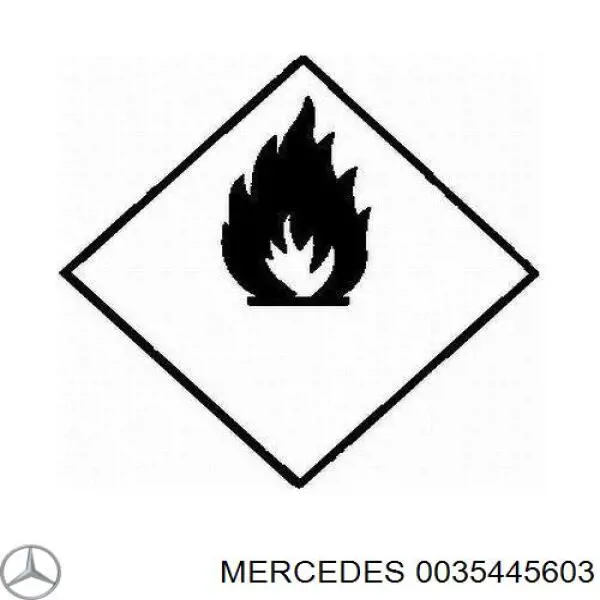 0035445603 Mercedes ліхтар задній лівий