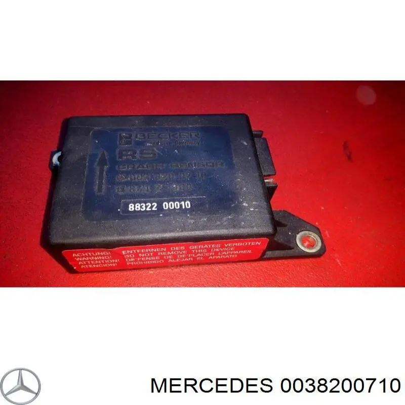 Купити A0038200710 Mercedes Модуль-процесор керування подушки безпеки