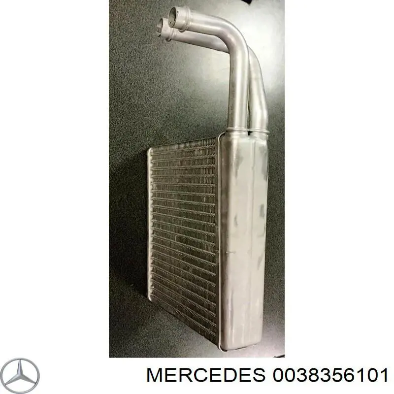 0038356101 Mercedes радіатор пічки (обігрівача)