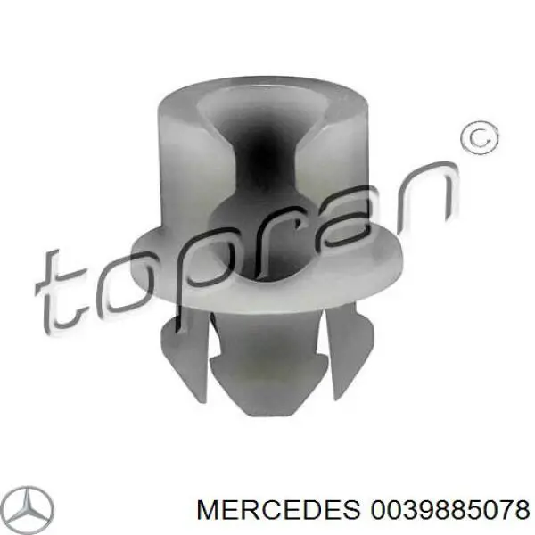 Купити A0039885078 Mercedes Пістон (кліп) кріплення накладок порогів