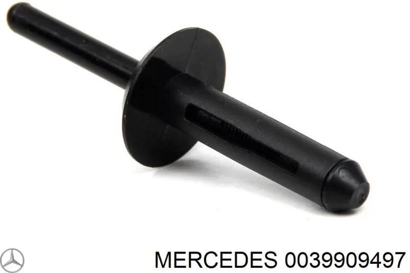 Пістон (кліп) кріплення підкрилки переднього крила Mercedes A003990949764 ціна, від 1.10 USD