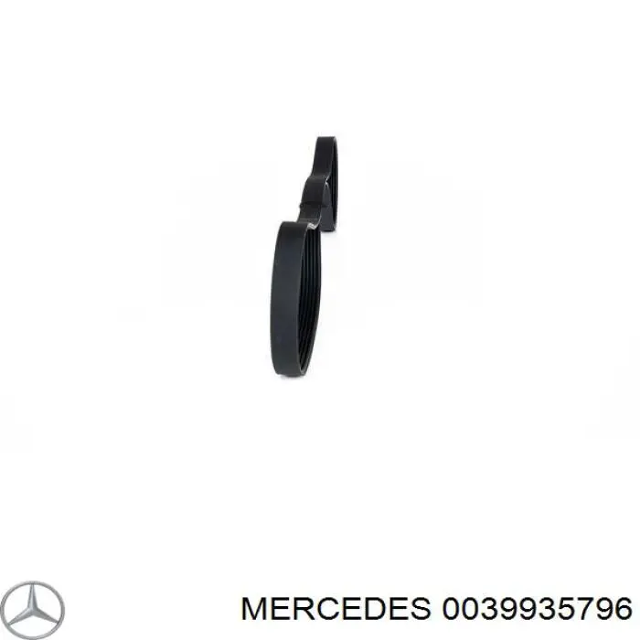0039935796 Mercedes ремінь приводний, агрегатів