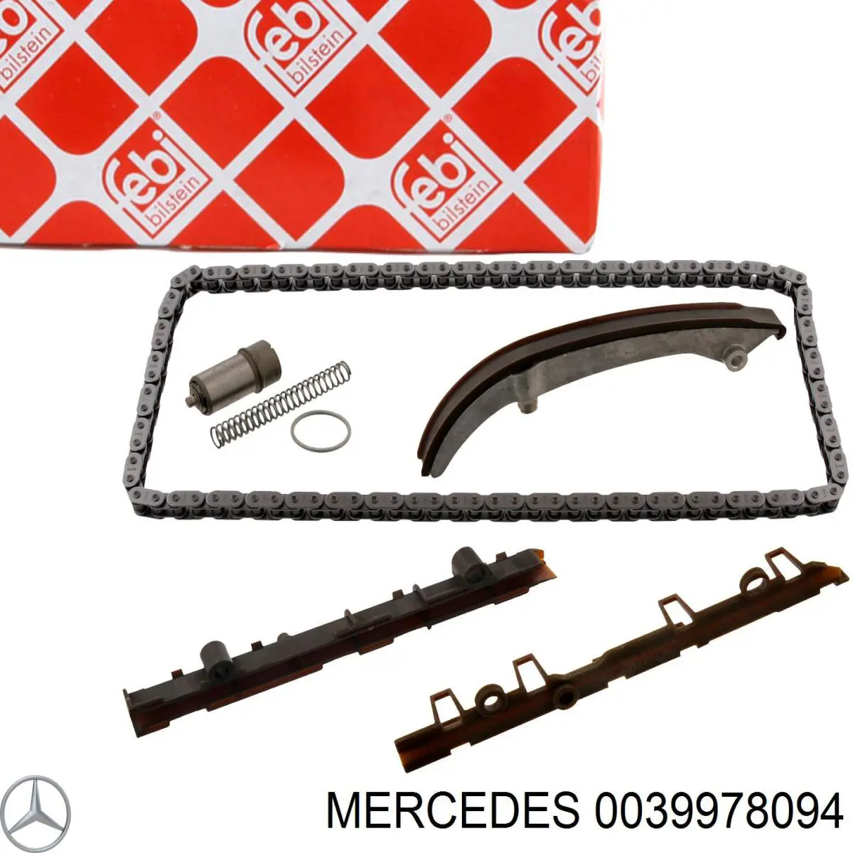 Купити A0019978094 Mercedes Ланцюг ГРМ, розподілвала