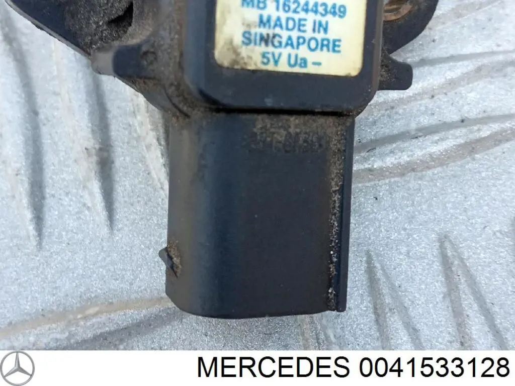 0041533128 Mercedes датчик тиску наддуву (датчик нагнітання повітря в турбіну)
