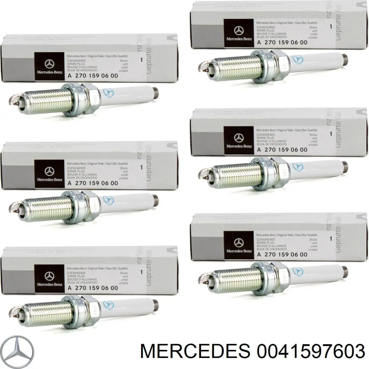 Свіча запалювання 0041597603 Mercedes