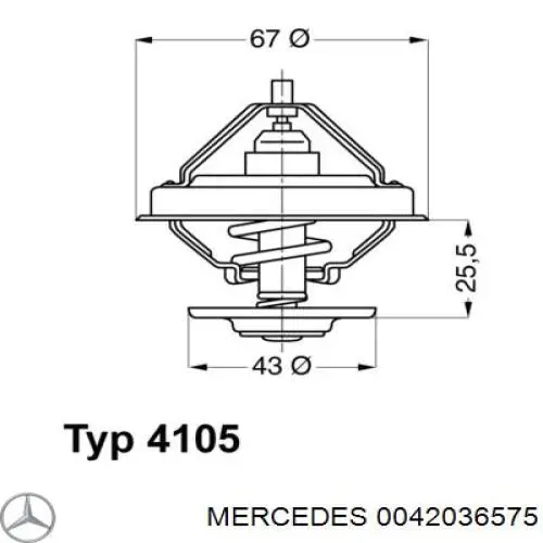  0042036575 Mercedes