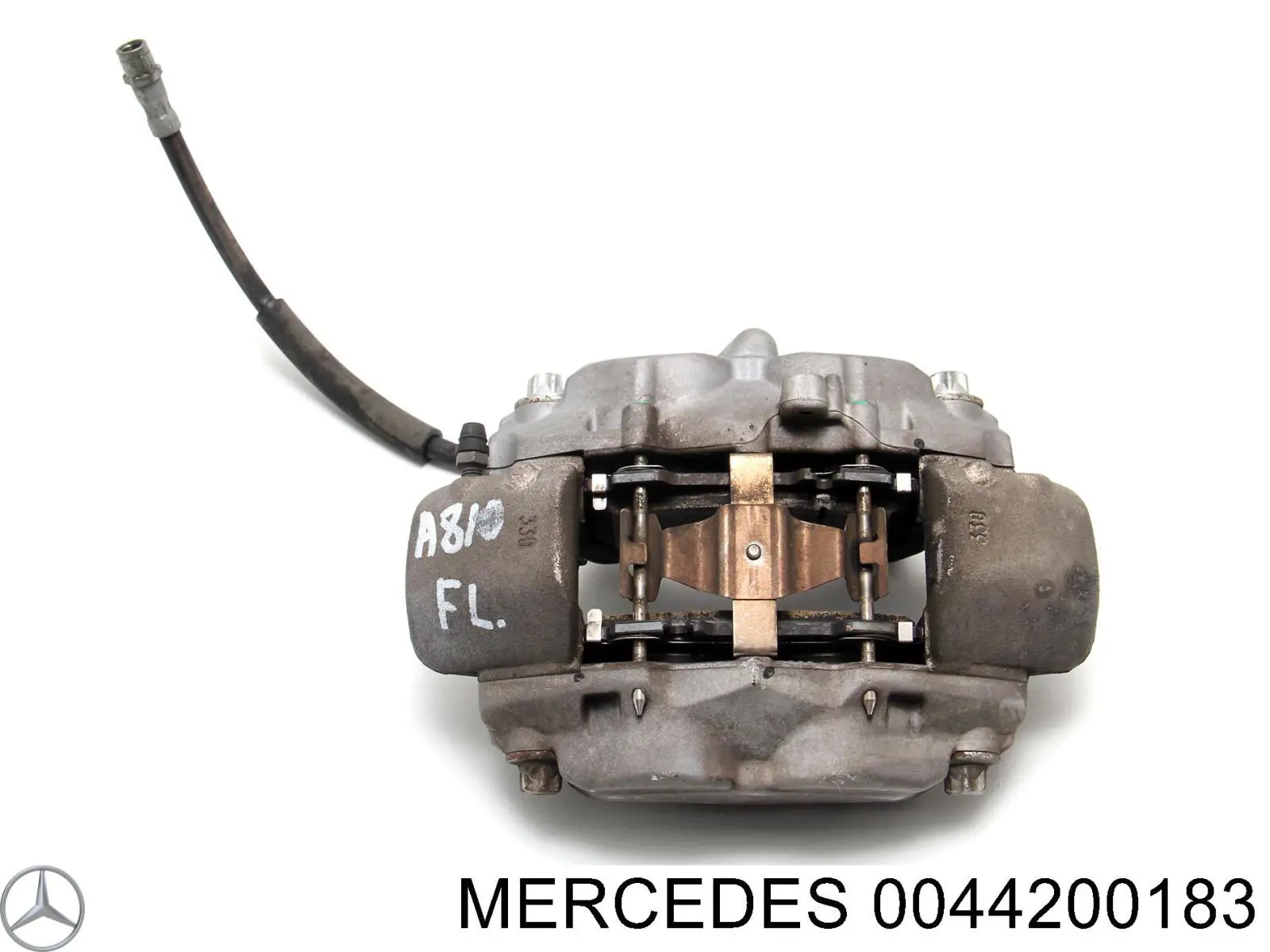 A004420018380 Mercedes Супорт гальмівний, передній, лівий