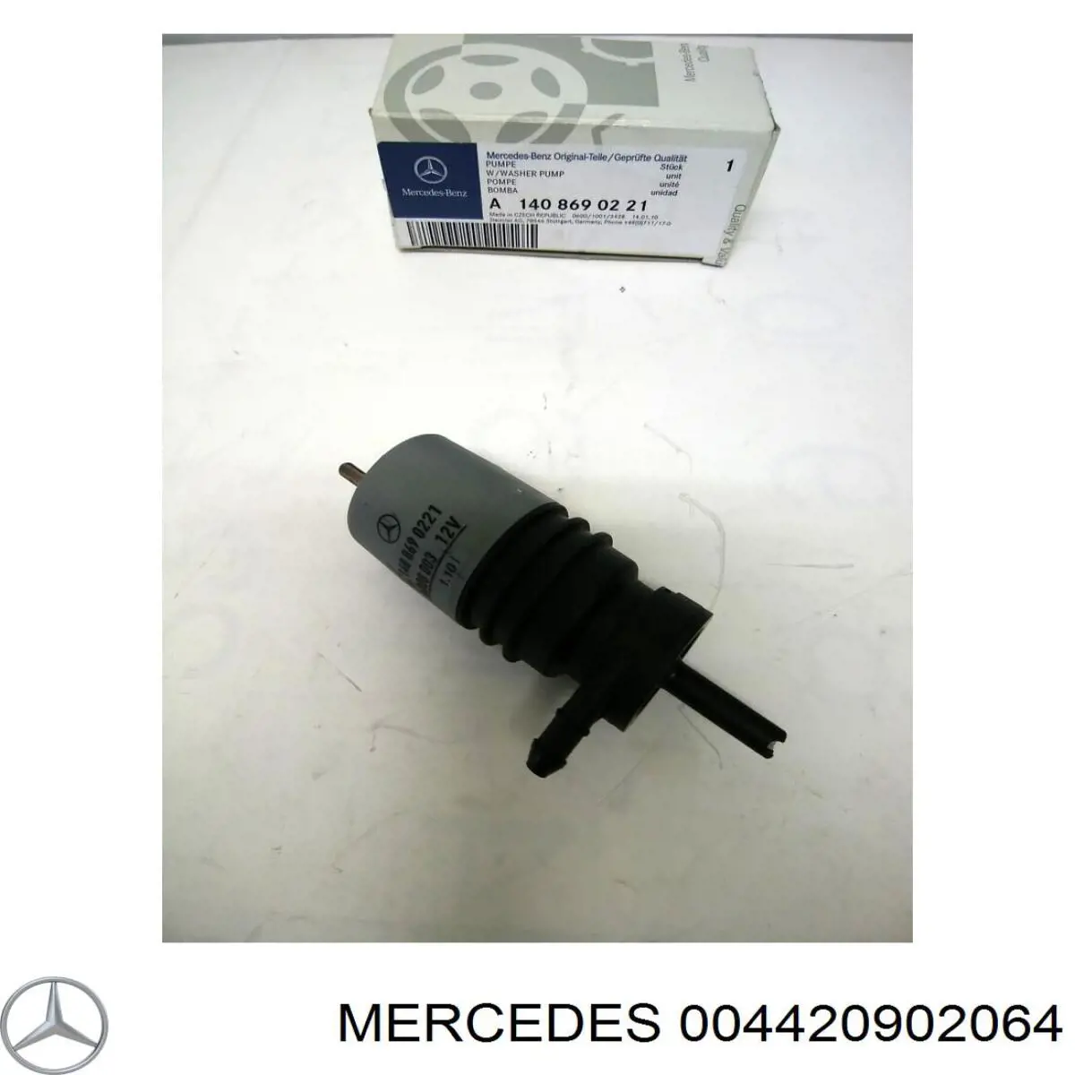 Колодки гальмівні передні, дискові 004420902064 Mercedes