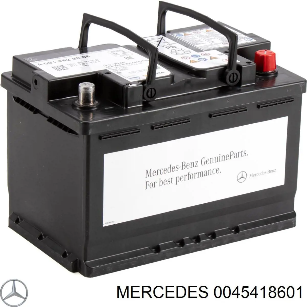 0045418601 Mercedes акумуляторна батарея, акб