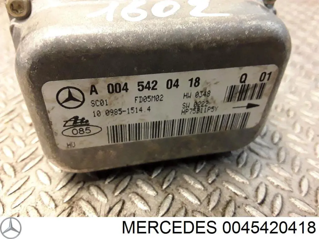 45420418 Mercedes Датчик поперечного прискорення (ESP)