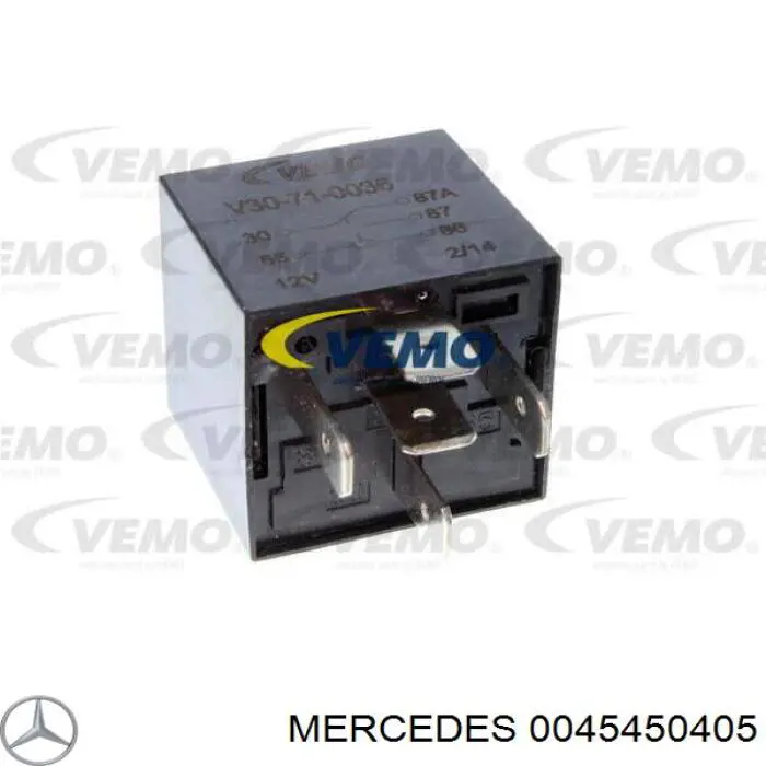 Реле електричне багатофункціональне 0045450405 Mercedes