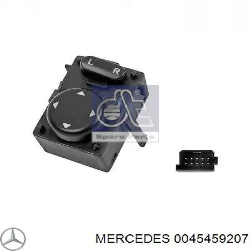 0045459207 Mercedes блок керування дзеркалами заднього виду