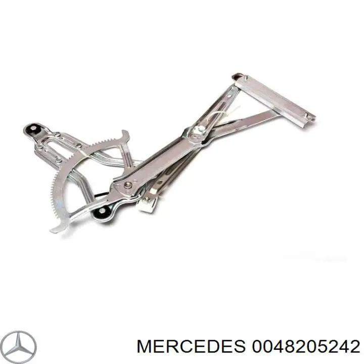 Купити A0048205242 Mercedes Двигун склопідіймача двері передньої, правої