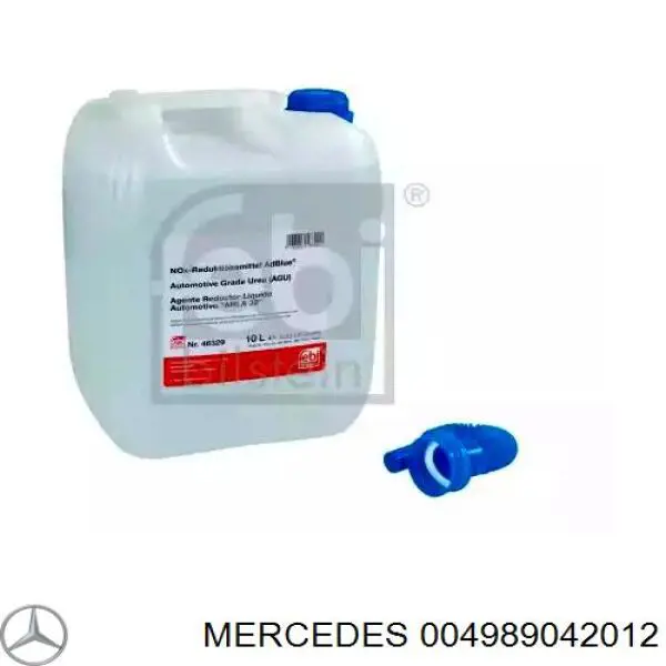 004989042012 Mercedes засіб для нейтралізації відпрацьованих газів, сечовина