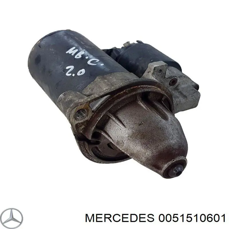 0051510601 Mercedes стартер