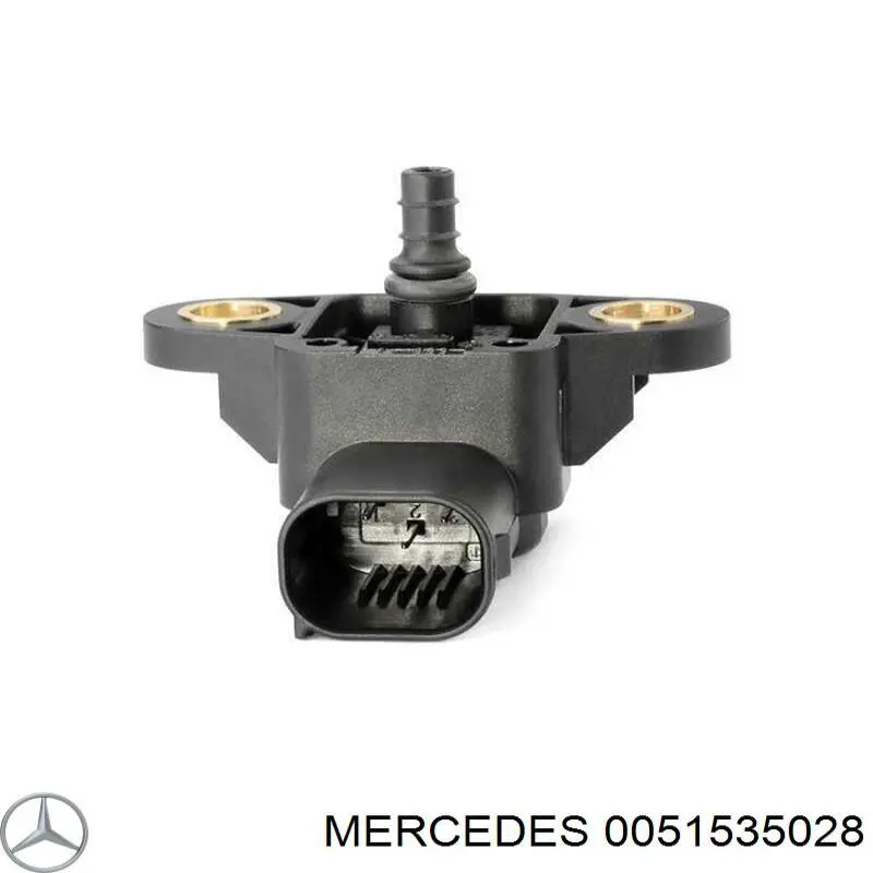 0051535028 Mercedes датчик тиску у впускному колекторі, map
