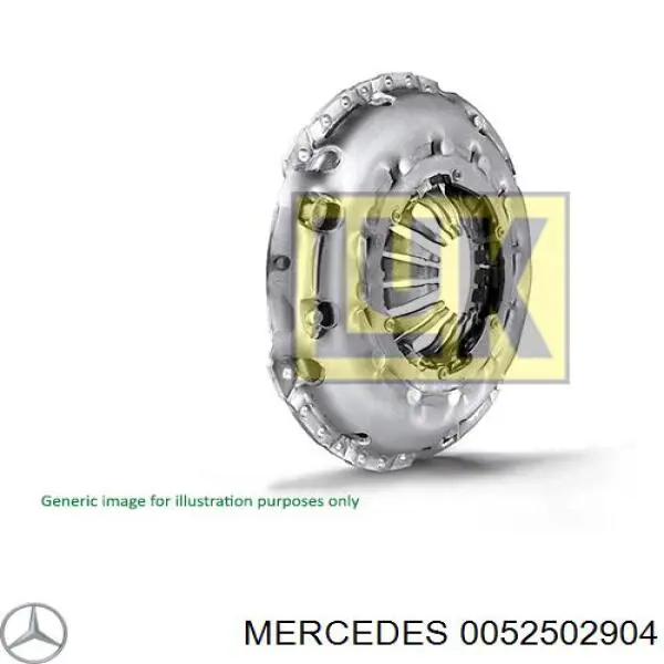 Купити A0052501804 Mercedes Корзина зчеплення