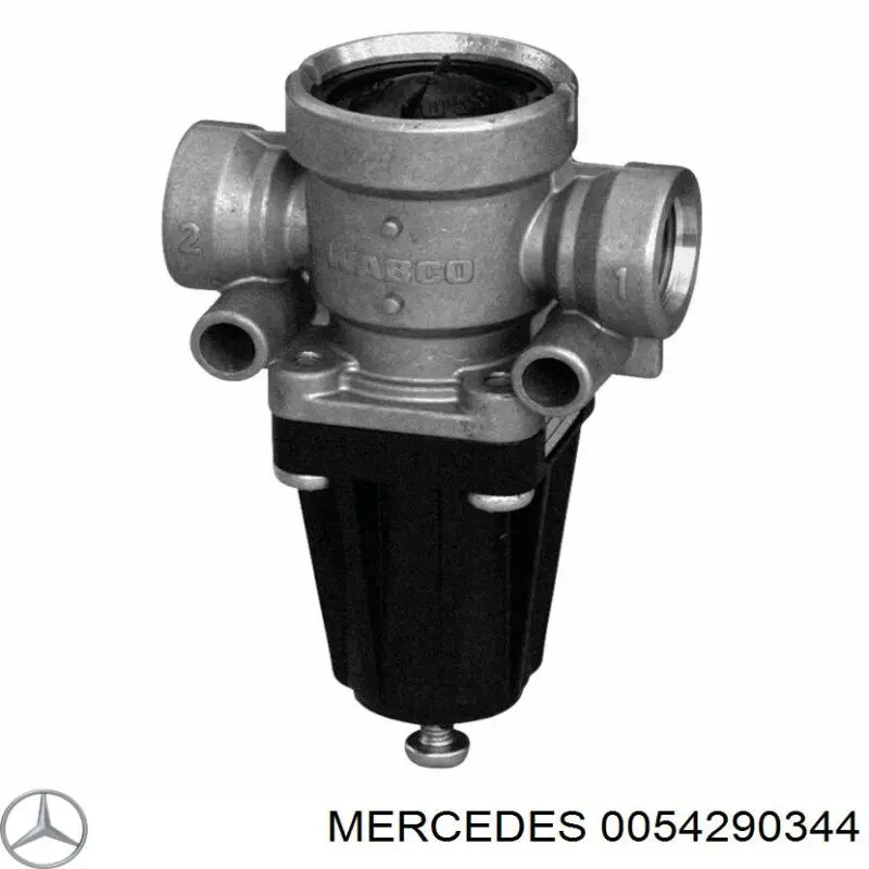 Клапан аварійного розгальмовування 0054290344 Mercedes