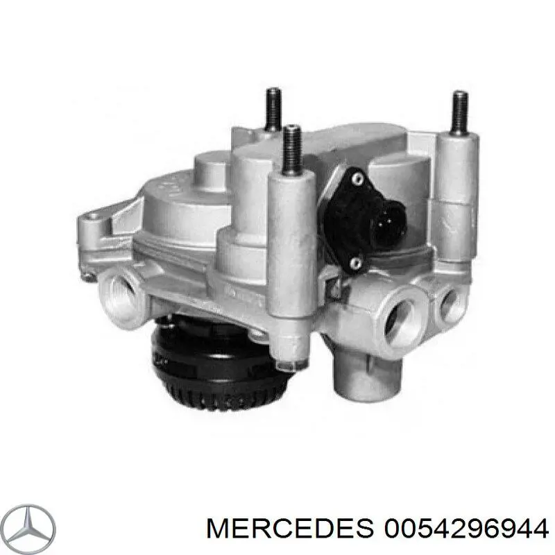 Кран гальмівний, подпедальний (TRUCK) 0054296944 Mercedes