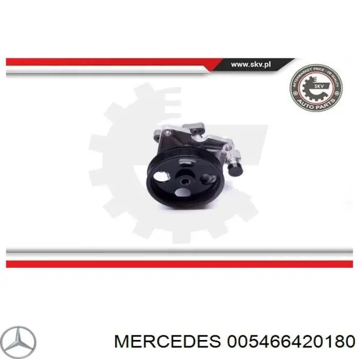 005466420180 Mercedes насос гідропідсилювача керма (гпк)