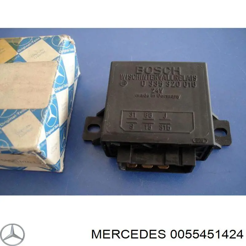Реле керування склоочисника Mercedes A0055450624 ціна, від 36.30 USD