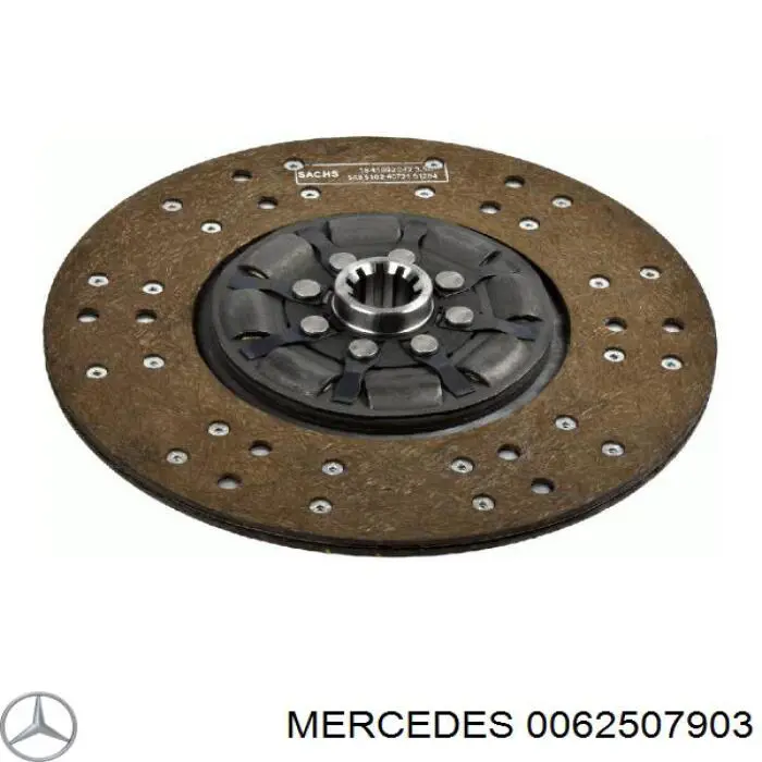 0062507903 Mercedes диск зчеплення