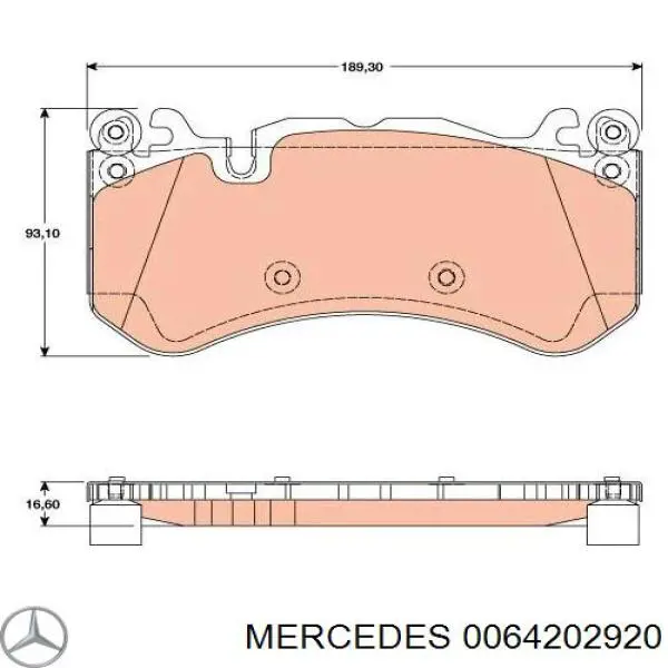  0064202920 Mercedes